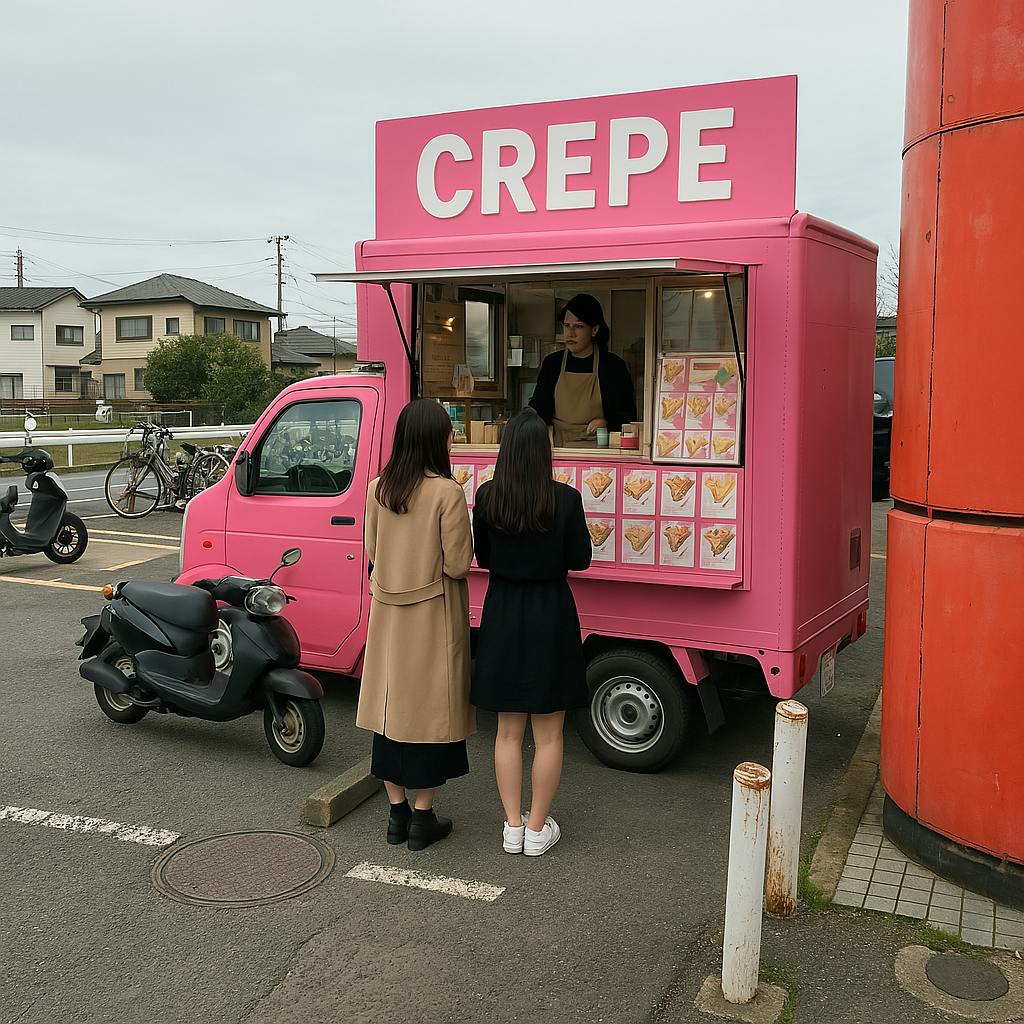 【メガセンタートライアル筑後店】NEW！キッチンカー・食物販の出店が可能な　Ⓒキッチンカースペースの画像