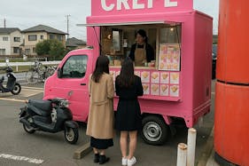 【メガセンタートライアル筑後店】NEW!キッチンカー・食物販の出店が可能な Ⓒキッチンカースペース
