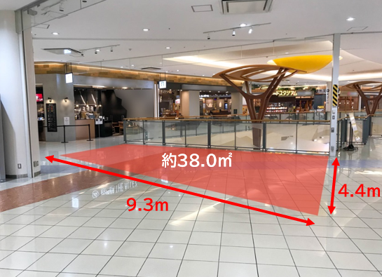 【ららぽーと甲子園】2階 パークウォークコート(阪神甲子園球場側)の画像2