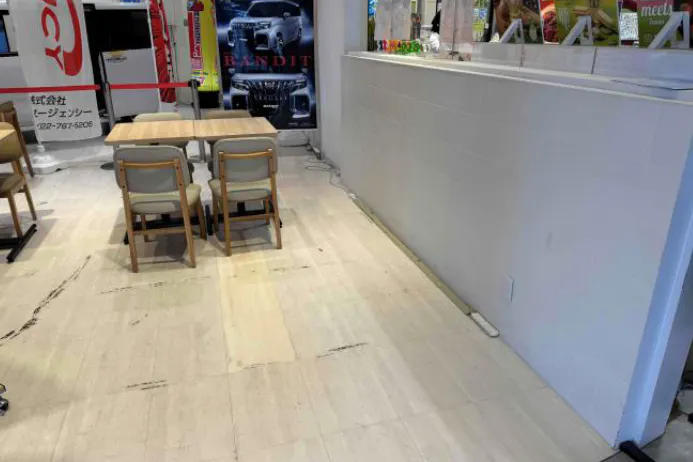【イオンスタイル仙台卸町】1Fイオンバイク前 販促プロモーションに最適なスーパー店内催事イベントスペース