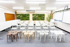 【新宿駅5分】最大44名収容ワンフロア貸切可能、セミナー・交流会に最適なレンタルスペース