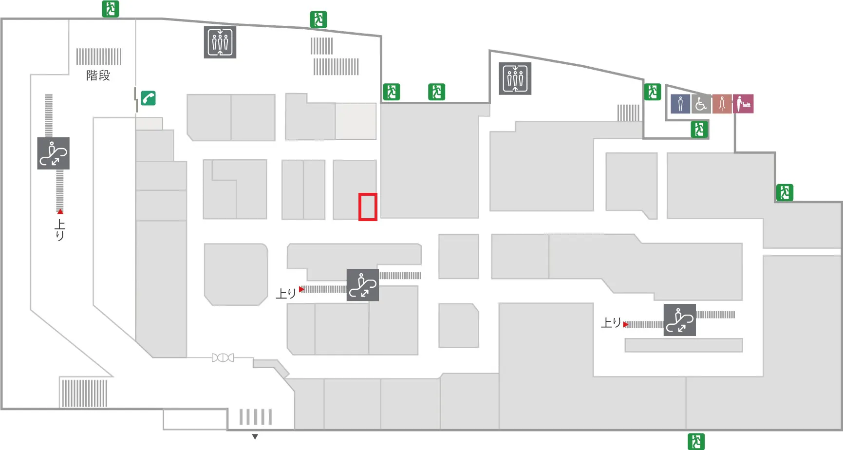 【北千住マルイ】B1階 カレンダリウムF03【食物販・調理行為可能】生鮮催事イベントで丸井No.1の売上実績を誇るスペース