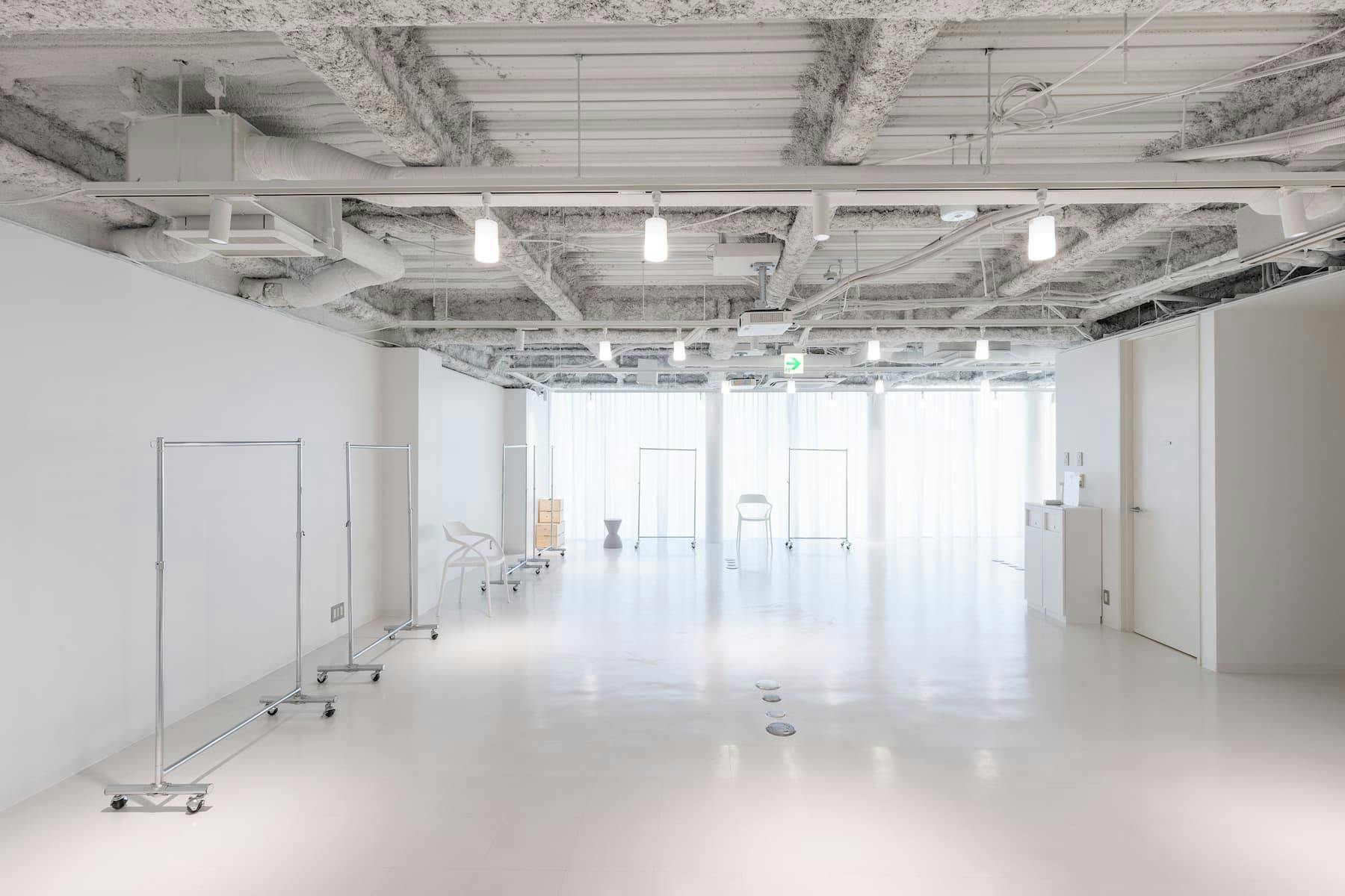 【北参道駅3分】展示会・ポップアップイベントに最適なギャラリースペース/バックヤード・フィッティングスペースも完備