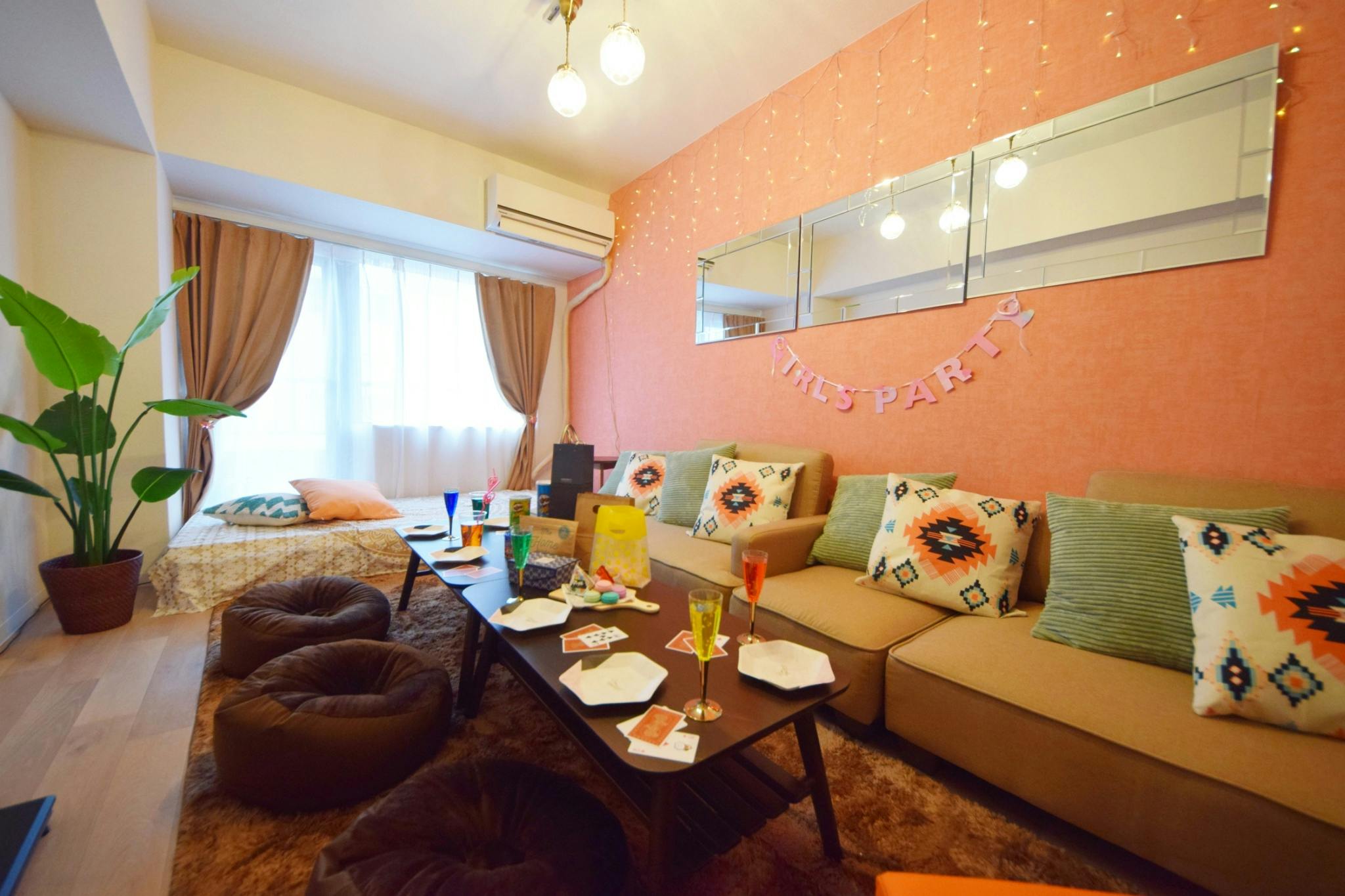 インスタ映えする清潔なスペース