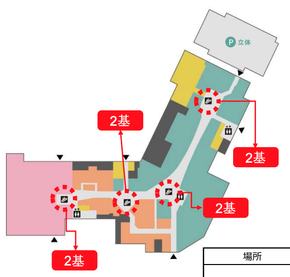 【イオンモール川口】モール内広告 エスカレーターインナーデッキ