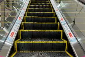 【イオンモール川口】モール内広告 エスカレーターインナーデッキ