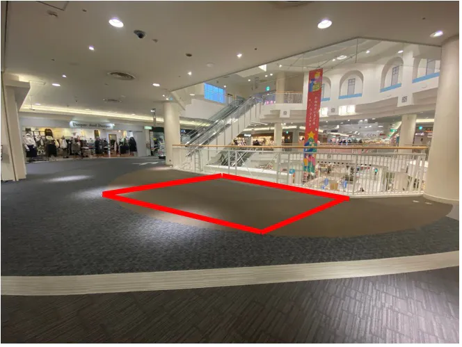 【イオンモール日根野*】【イオンモール日根野】2FブリッジB スペース（メガネの愛眼前）