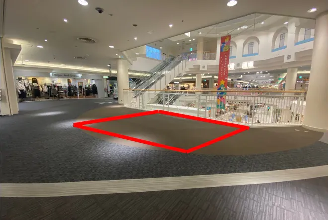 【イオンモール日根野*】【イオンモール日根野】2FブリッジB スペース(メガネの愛眼前)