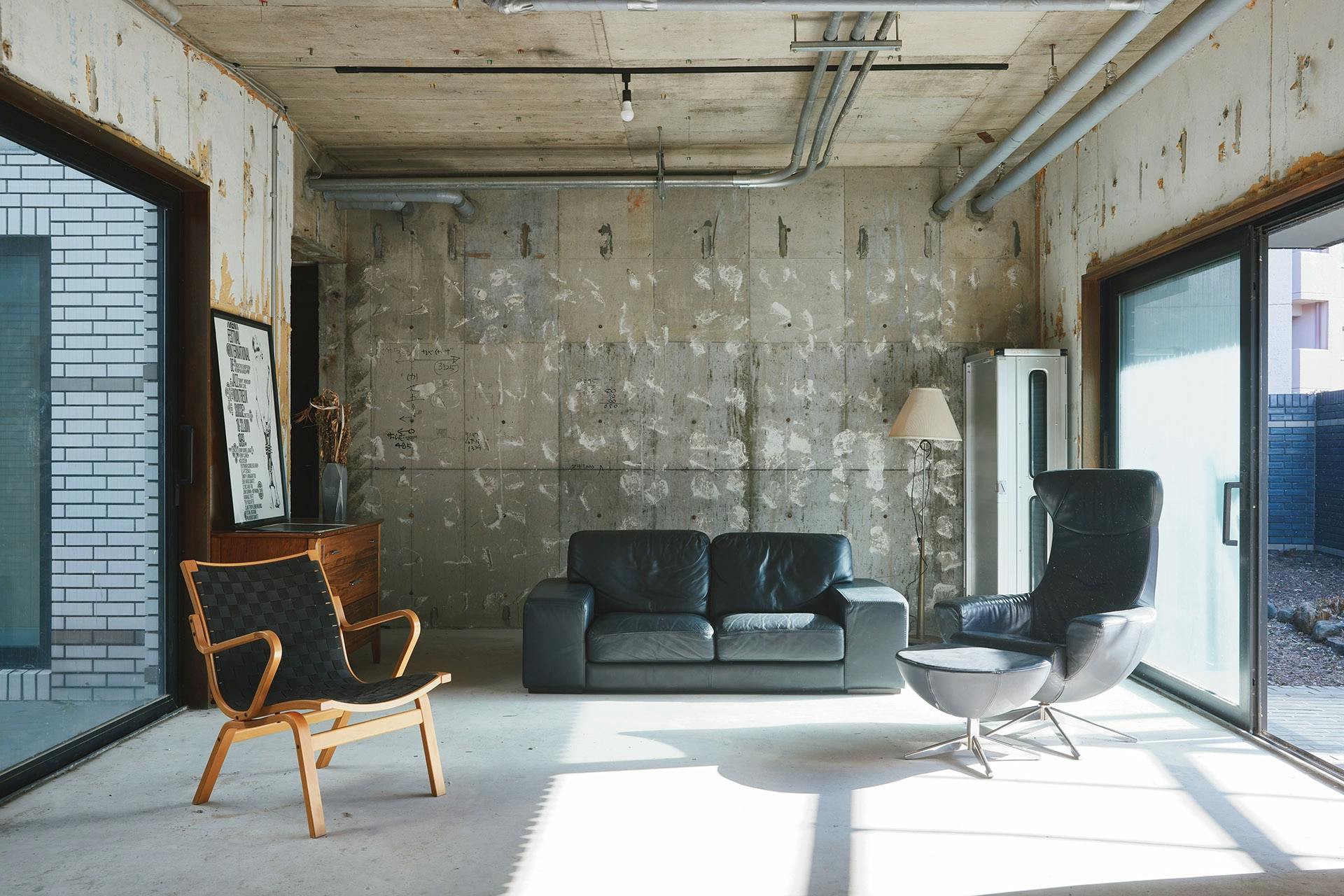 【金町駅4分】中庭がある延床300㎡のヴィンテージマンションのギャラリー&スタジオ|展示会やギャラリーに最適