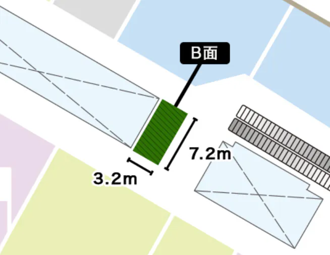 【イオンモール山形南*】２階B面