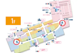 【イオンモール春日部】モール内広告 エスカレーター側面