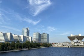 【東京ビッグサイト駅 直結/TFTビル(区画③)】オフィスワーカー向けのプロモーションイベントや物産展等に最適なイベントスペース(2F出入口付近)