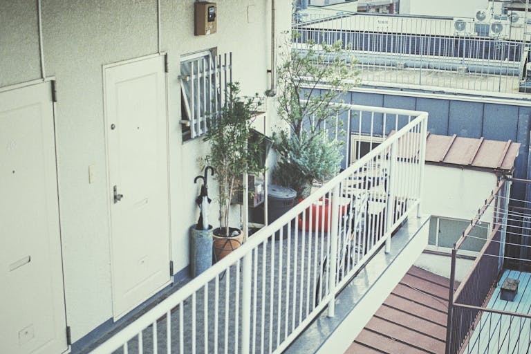 共用廊下の風景