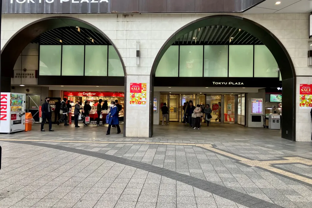【東急プラザ蒲田】① 『蒲田駅西口駅前広場』前イベントスペース 物販やPRプロモーションに最適な通行量の多いイベントスペース