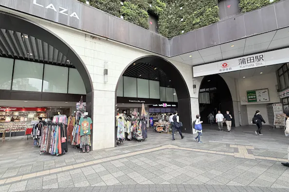 【東急プラザ蒲田】① 『蒲田駅西口駅前広場』前イベントスペース 物販やPRプロモーションに最適な通行量の多いイベントスペース