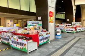 【東急プラザ蒲田】① 『蒲田駅西口駅前広場』前イベントスペース 物販やPRプロモーションに最適な通行量の多いイベントスペース