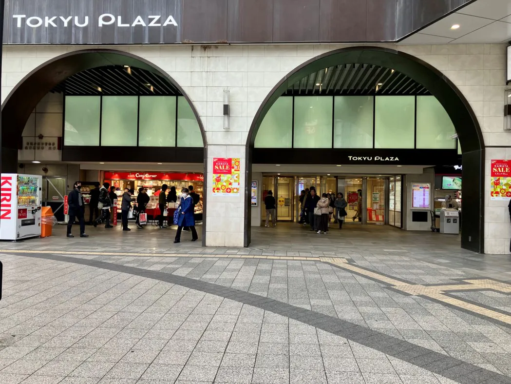 【東急プラザ蒲田】① 『蒲田駅西口駅前広場』前イベントスペース 物販やPRプロモーションに最適な通行量の多いイベントスペース