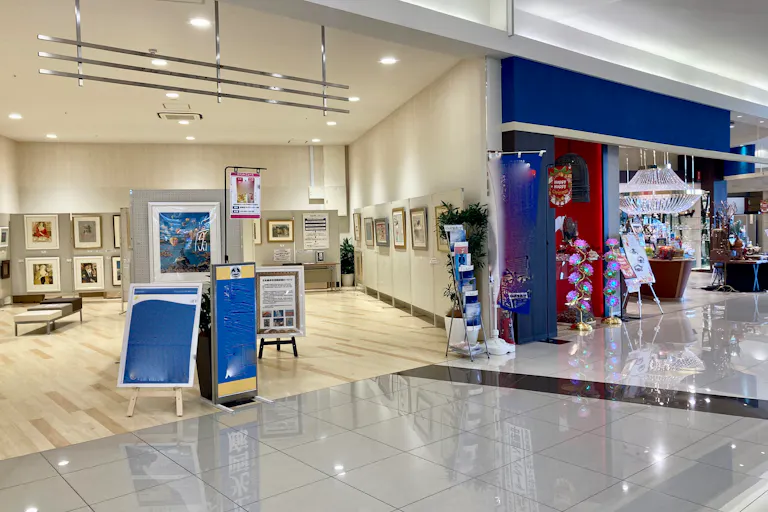 【イオンタウンユーカリが丘】作品の展示会場として利用が可能な商業施設の1Fスペースの画像1