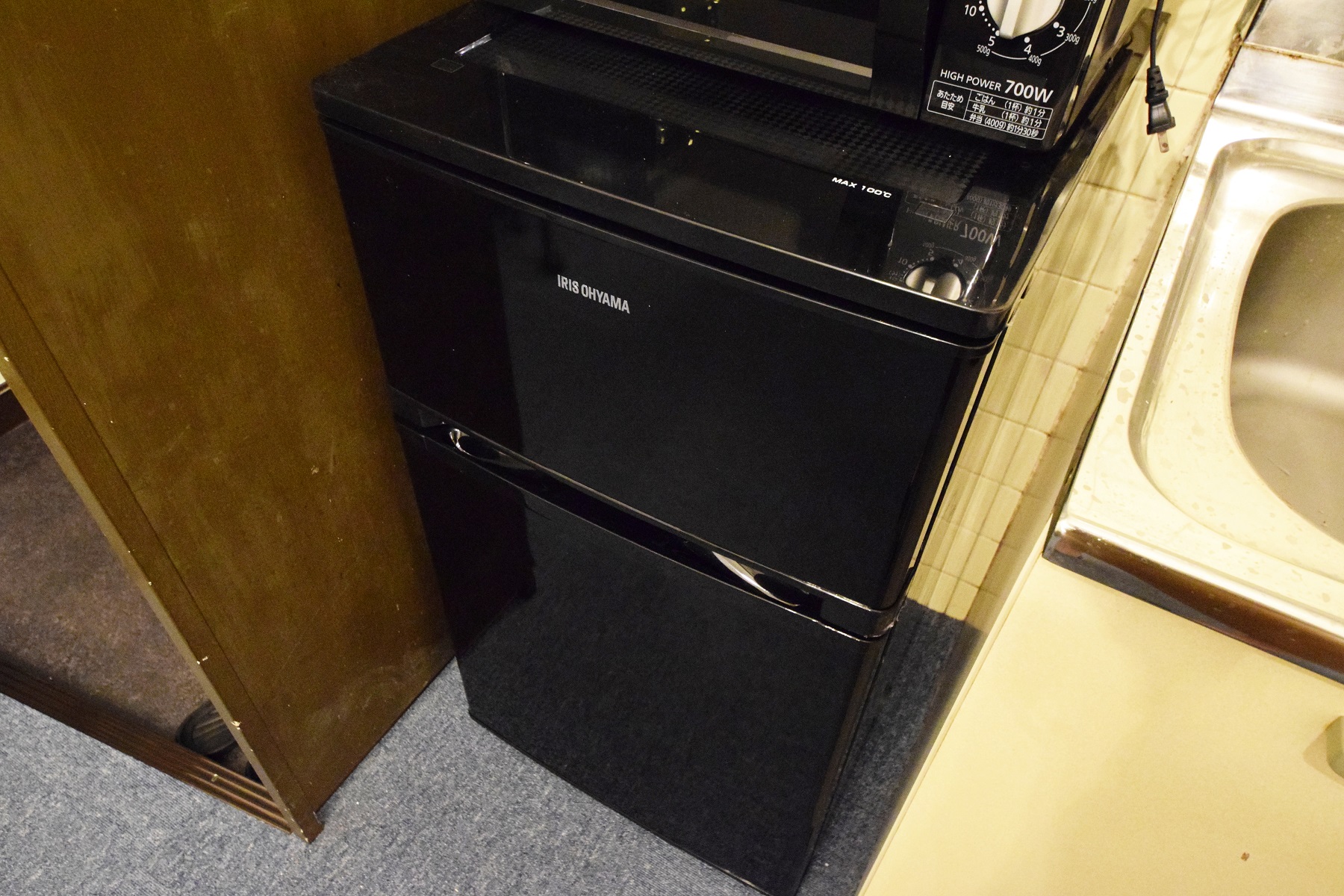 冷蔵庫、電子レンジの活用もできます