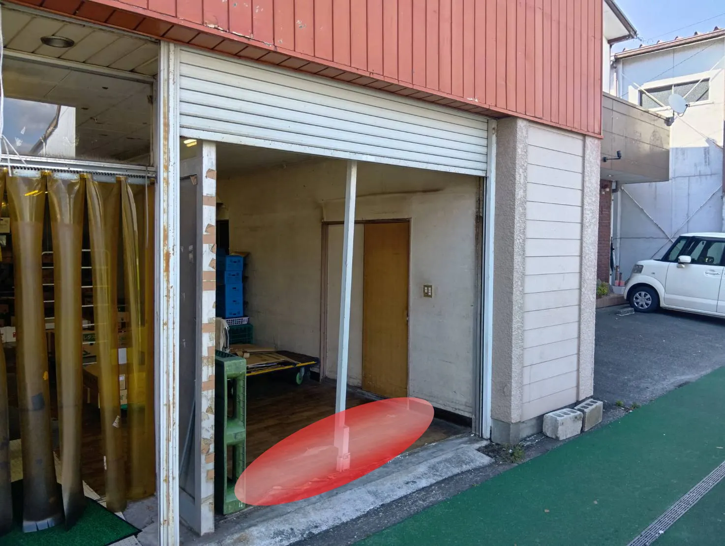【フレッシュくまい宇土店】スーパー店頭（屋外）＋倉庫利用OKの販促スペース