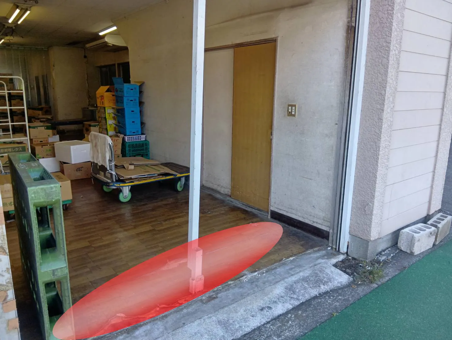 【フレッシュくまい宇土店】スーパー店頭（屋外）＋倉庫利用OKの販促スペース