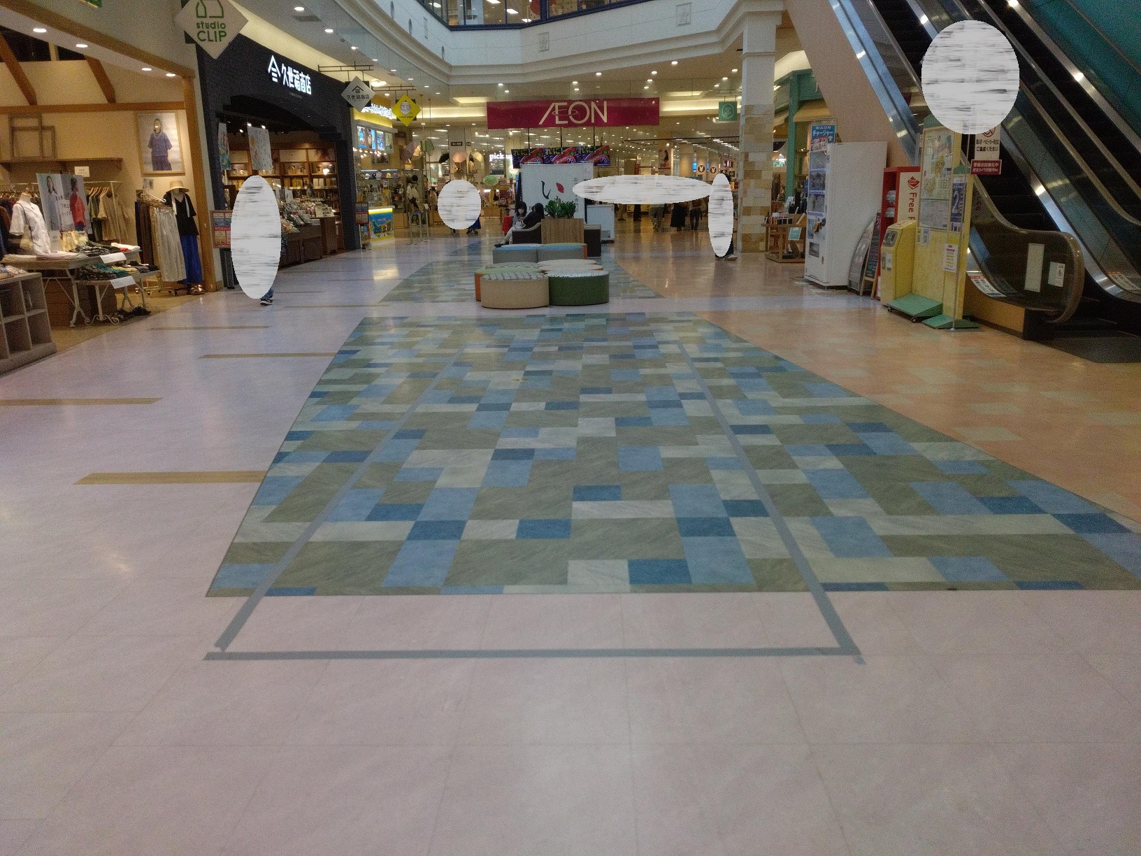 【イオンパークプレイス大分】スタディオクリップ前　催事スペース