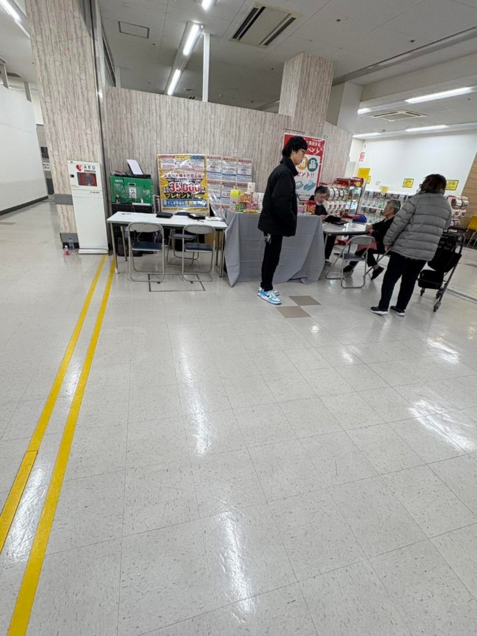 【オリンピック墨田文花店】プロモーションに最適な1Fマクドナルド並びスペース