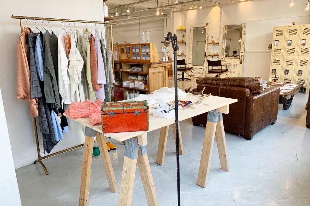 【矢場町駅6分】ポップアップストアやワークショップに最適な広々としたお洒落な美容室内のイベントスペース