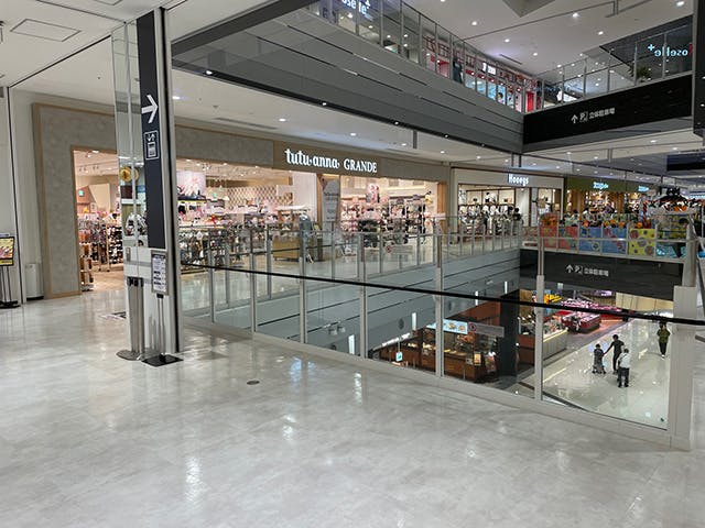 【イオンモール川口】2F ウエストブリッジ左の画像