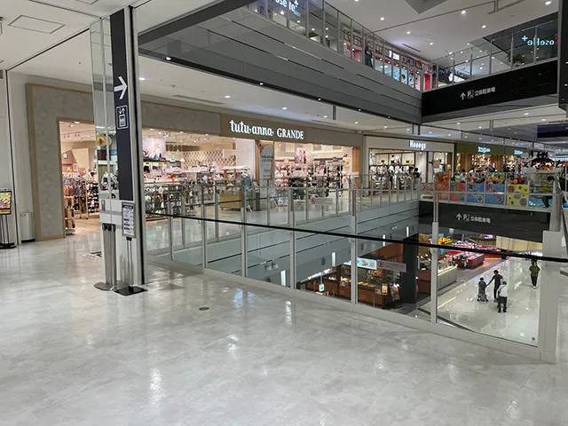 【イオンモール川口】2F ウエストブリッジ左