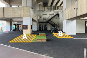 【サクラノードB/武蔵浦和駅4分】物販、移動販売の出店者を募集!高架下で雨に濡れずに出店可能