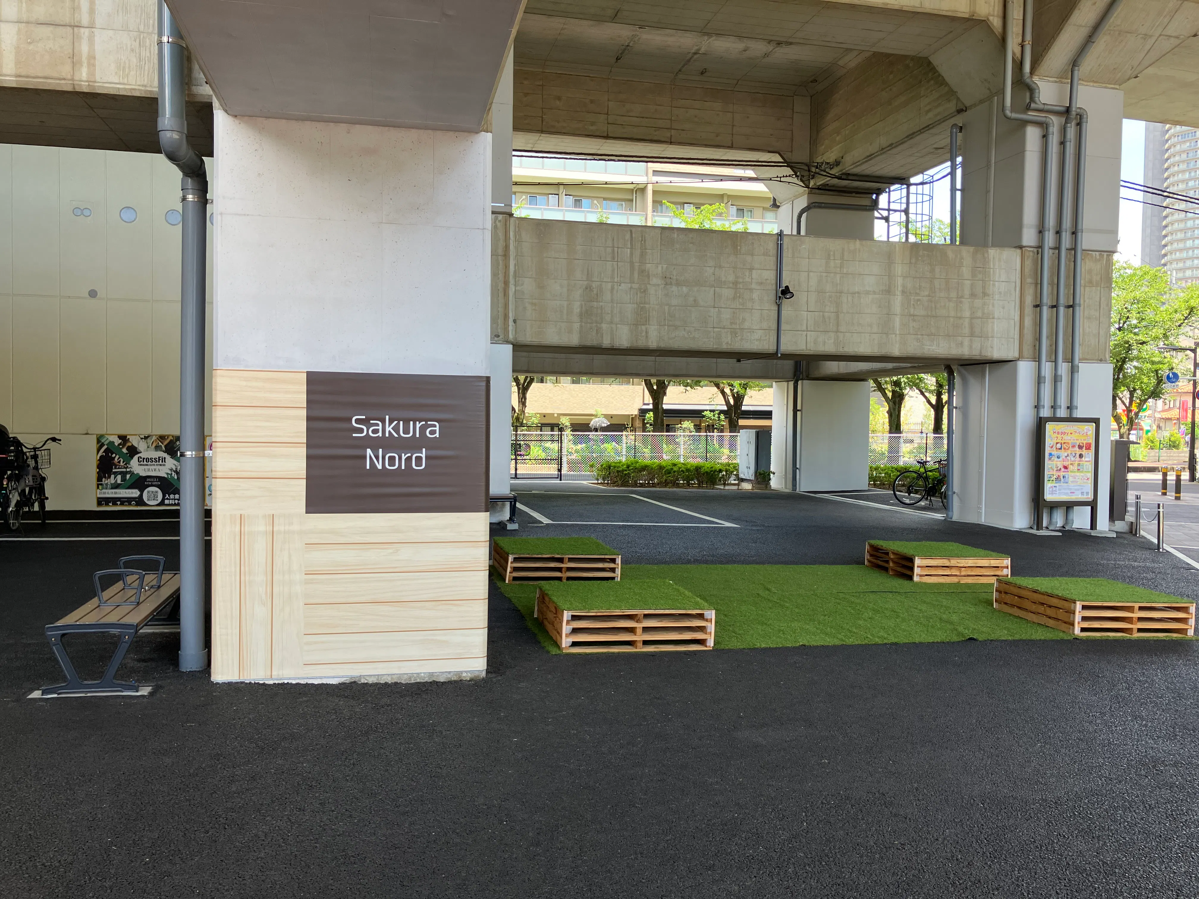 【サクラノードB/武蔵浦和駅4分】物販、移動販売の出店者を募集!高架下で雨に濡れずに出店可能