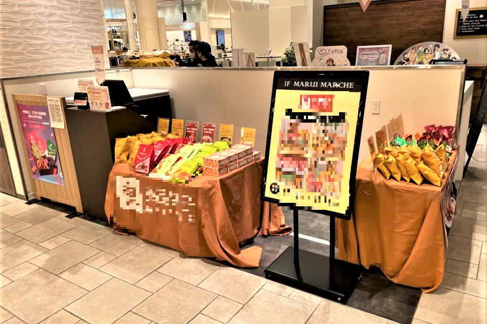 【神戸マルイ】1階 カレンダリウムF03【食物販・物販】什器完備の人気のコンパクトスペース