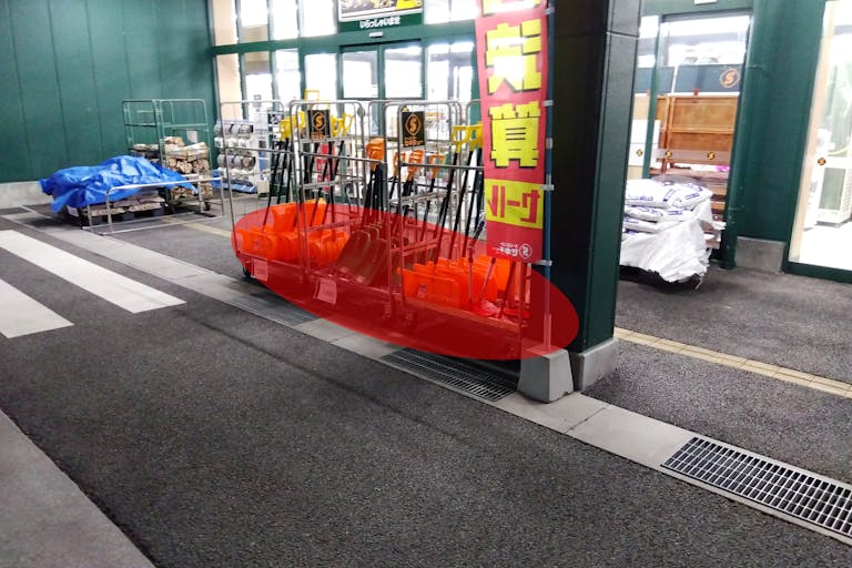 【セキチュー上田菅平インター店】キッチンカー等の移動販売にて出店可能なホームセンター敷地内にある屋外スペースの画像2