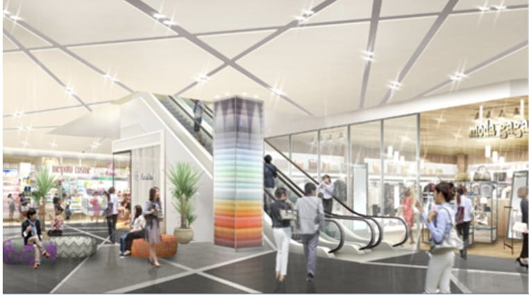 【イオンモール松本】晴庭1F いろどりコートの画像