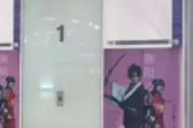 【イオンモールKYOTO】モール内広告 エレベーター