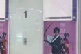 【イオンモールKYOTO】モール内広告 エレベーター
