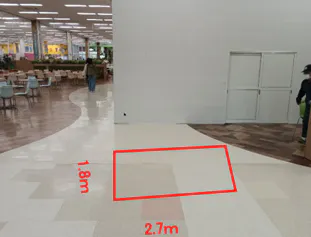 【イオンスーパーセンター盛岡渋民店】専門店入口側フードコート 販促プロモーションや物販に最適なスーパー店内催事イベントスペース