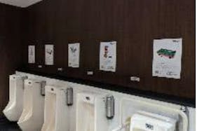 【イオンモール下田】モール内広告 化粧室