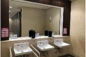 【イオンモール下田】モール内広告 化粧室