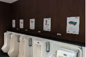 【イオンモール下田】モール内広告 化粧室