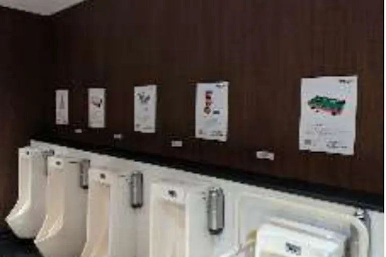 【イオンモール下田】モール内広告 化粧室の画像2