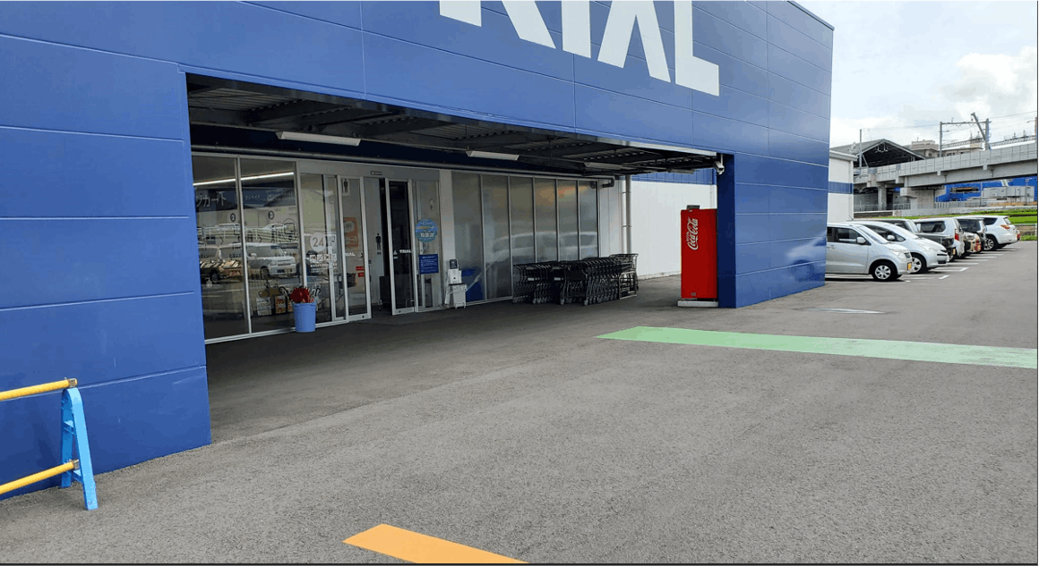 【スーパーセンタートライアル嬉野店】キッチンカー（調理営業）出店限定/屋外スペースの画像