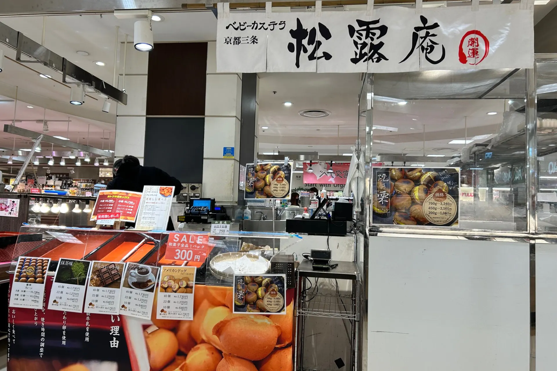 【国分寺マルイ】カレンダリウムF13【食物販・調理行為可能】駅直結!生鮮食品フロアーに位置し、トラフィックの多い区画です。実演販売に最適なスペースです。