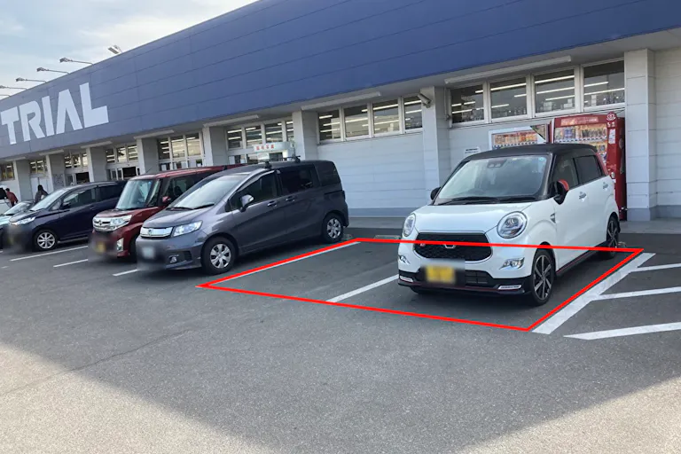 【スーパーマーケットトライアル田村店】キッチンカースペース【電源設備はございません】の画像1