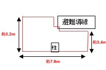【ららぽーと堺】3階 Bエスカレーター付近