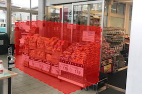 【西友 西尾張部店】風除室 プロモーション用途や物販、食物販のポップアップストアに最適な催事イベントスペース