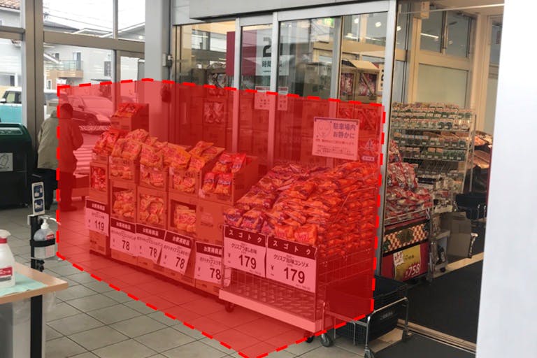 【西友 西尾張部店】風除室 プロモーション用途や物販、食物販のポップアップストアに最適な催事イベントスペースの画像1