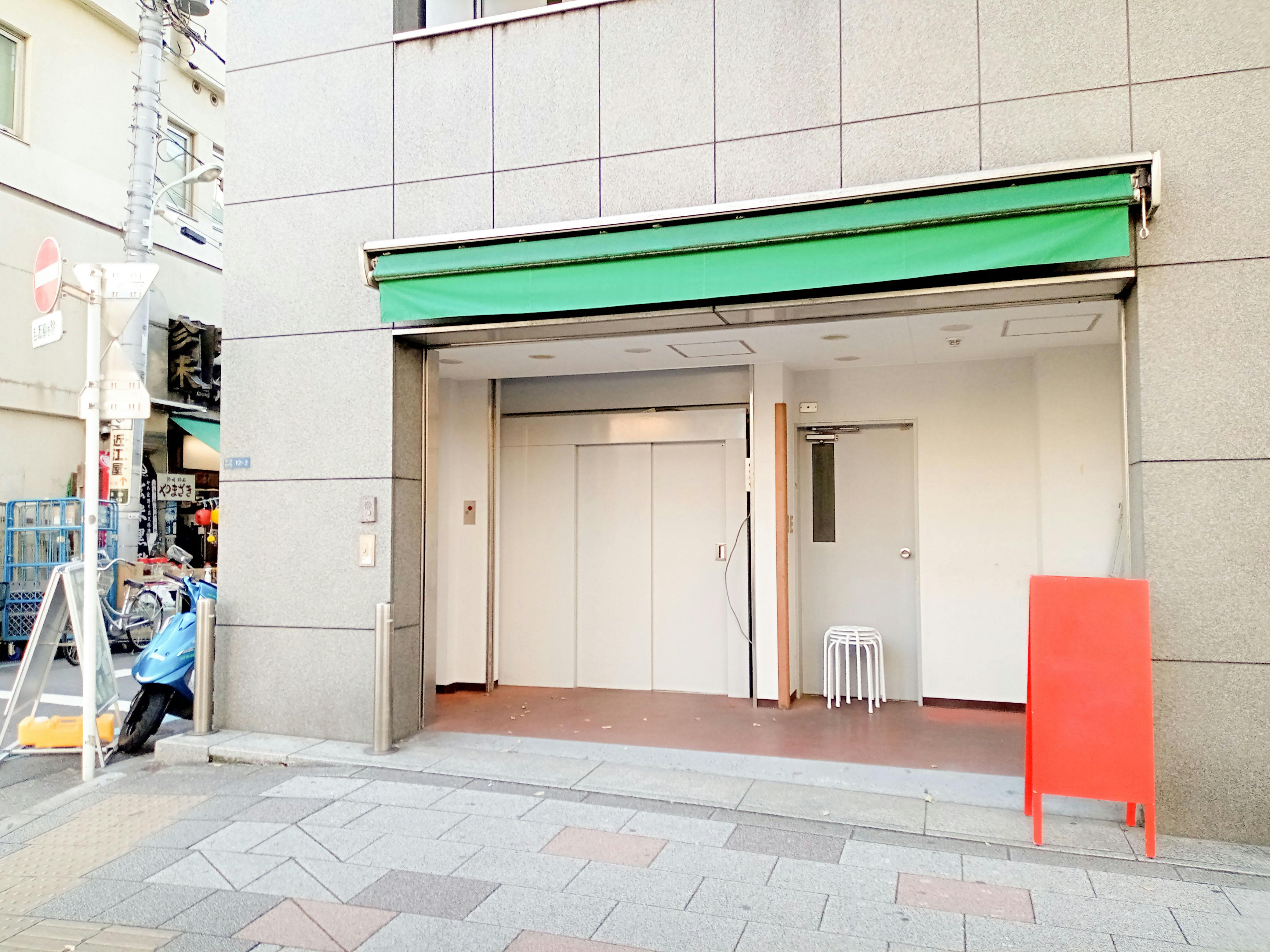 【築地駅3分】プロモーションや食品販売の会場に最適なトラフィックのある晴海通り沿いの1階路面貸しスペース