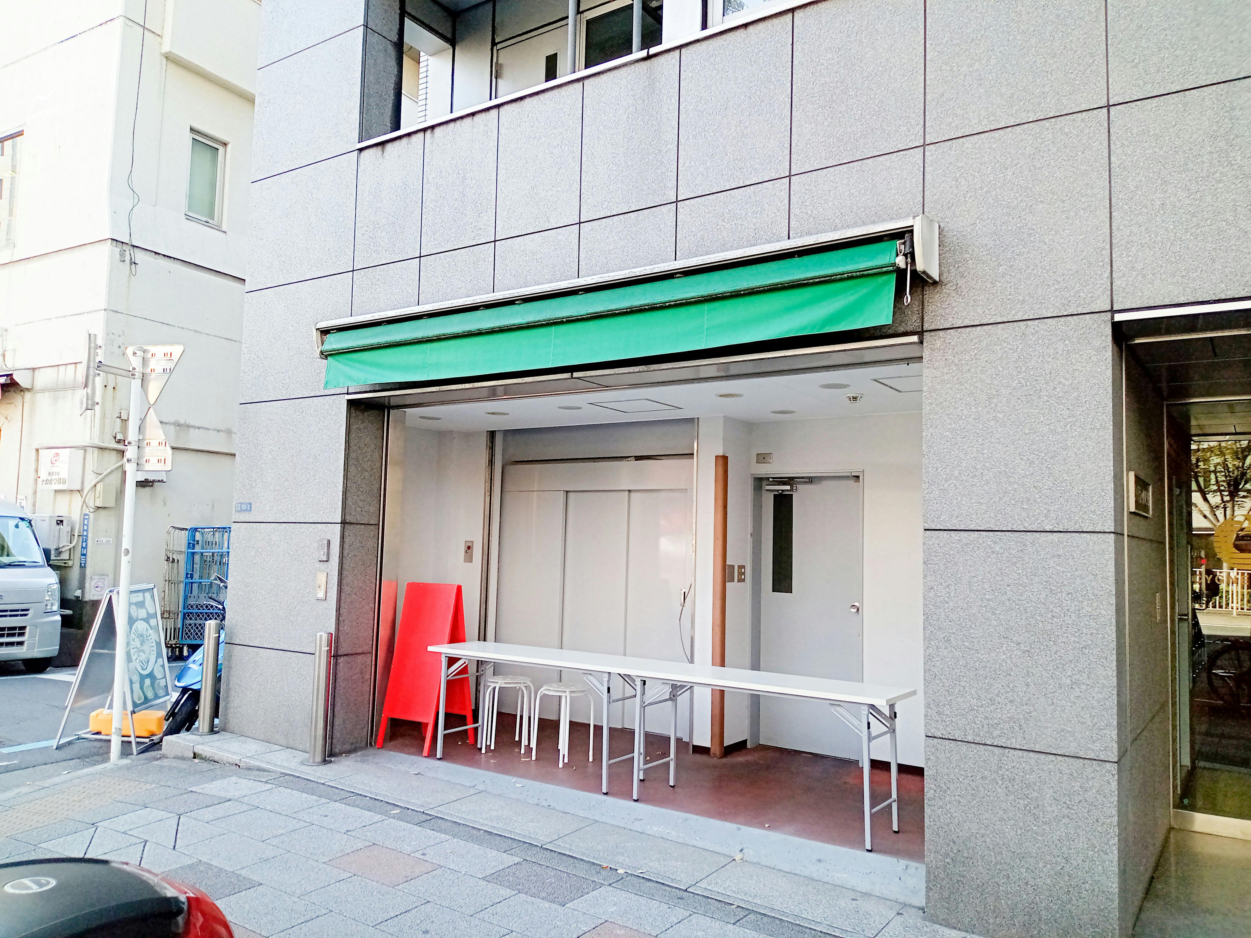 【築地駅3分】プロモーションや食品販売の会場に最適なトラフィックのある晴海通り沿いの1階路面貸しスペース